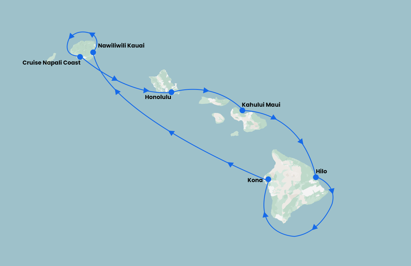 Honolulu Hawaii with Pride of America